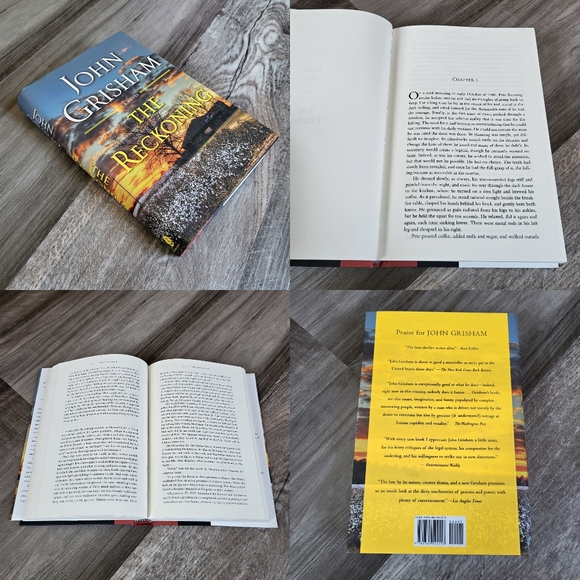 Lot of 4 Novels: The Reckoning, The Broker, The Journal Series & The Run - Picture 2 of 6